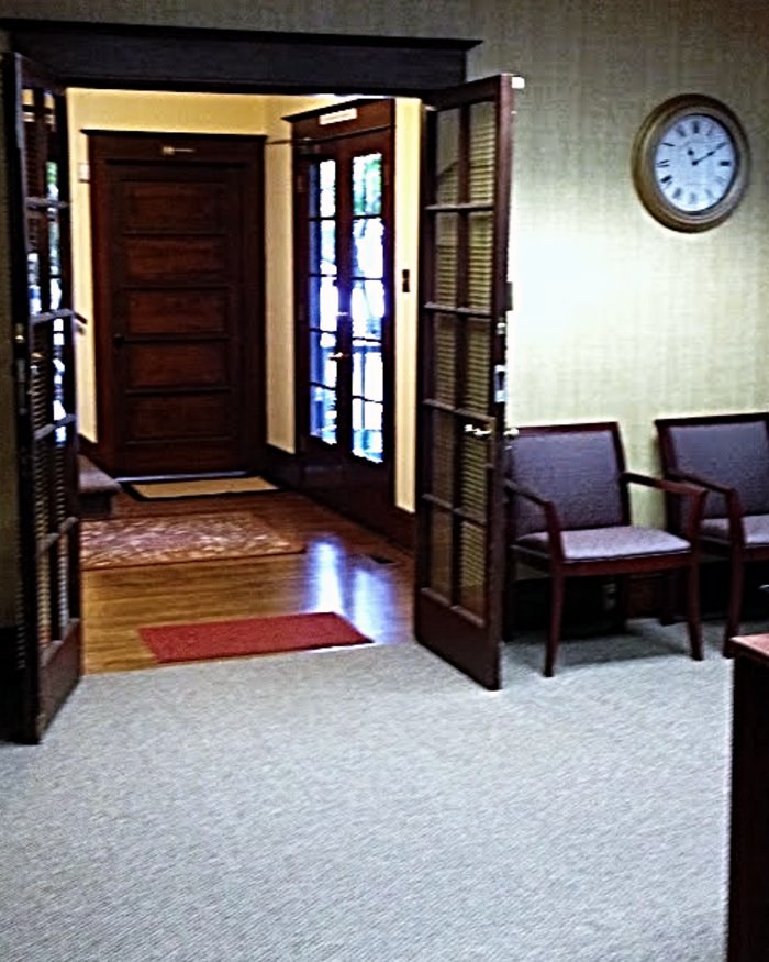The reception room inside Dalton Law Office